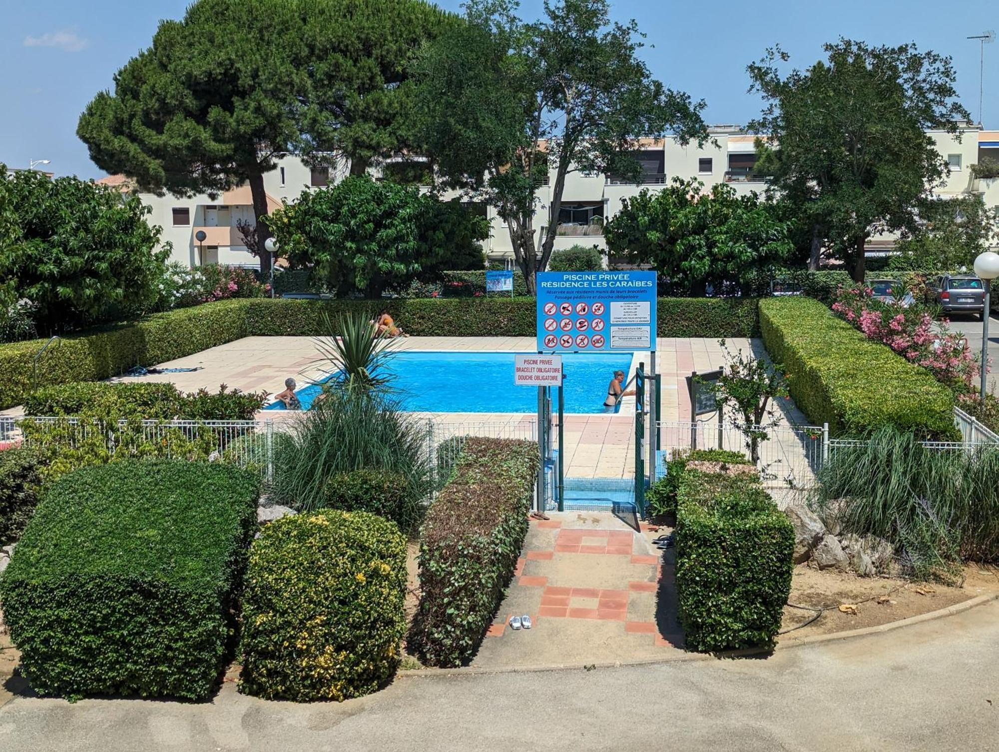 Sol-Y-Days Caraibes Piscine Collective A Deux Pas Des Plages Le Grau-du-Roi Luaran gambar
